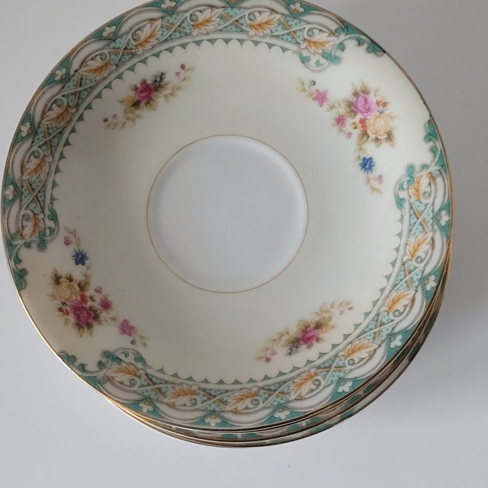 Teacup Saucers only 7 Albion china Made in Japan